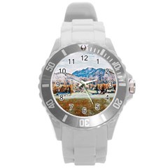 Trentino Alto Adige, Italy  Round Plastic Sport Watch (l) by ConteMonfrey