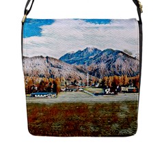 Trentino Alto Adige, Italy  Flap Closure Messenger Bag (l) by ConteMonfrey