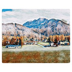 Trentino Alto Adige, Italy  Premium Plush Fleece Blanket (medium) by ConteMonfrey