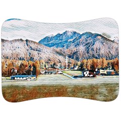 Trentino Alto Adige, Italy  Velour Seat Head Rest Cushion by ConteMonfrey