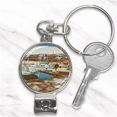 Alone On Gardasee, Italy  Nail Clippers Key Chain by ConteMonfrey