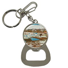 Alone On Gardasee, Italy  Bottle Opener Key Chain by ConteMonfrey