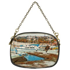 Alone On Gardasee, Italy  Chain Purse (one Side) by ConteMonfrey