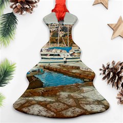 Alone On Gardasee, Italy  Ornament (christmas Tree)  by ConteMonfrey