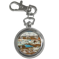 Alone On Gardasee, Italy  Key Chain Watches by ConteMonfrey