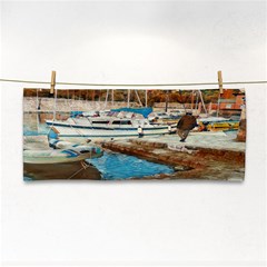 Alone On Gardasee, Italy  Hand Towel by ConteMonfrey