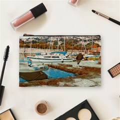 Alone On Gardasee, Italy  Cosmetic Bag (medium) by ConteMonfrey