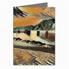 End Of The Day On The Lake Garda, Italy  Greeting Cards (pkg Of 8) by ConteMonfrey