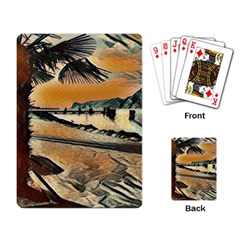 End Of The Day On The Lake Garda, Italy  Playing Cards Single Design (rectangle) by ConteMonfrey