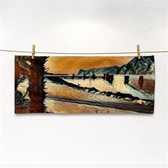 End Of The Day On The Lake Garda, Italy  Hand Towel by ConteMonfrey