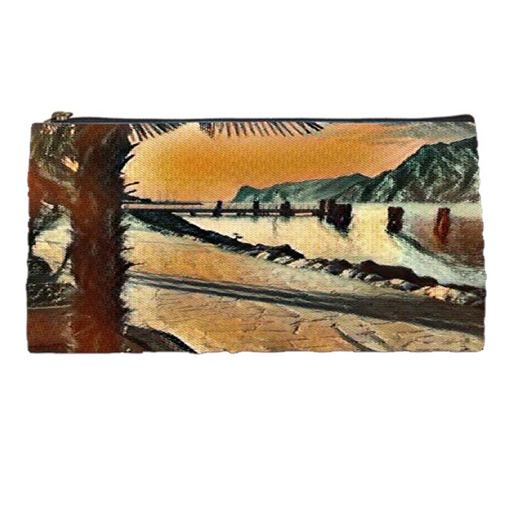 End of the day on the Lake Garda, Italy. Pencil Case