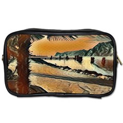 End Of The Day On The Lake Garda, Italy  Toiletries Bag (one Side) by ConteMonfrey