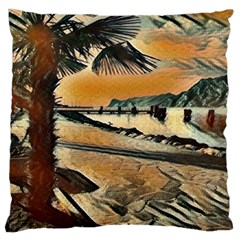 End Of The Day On The Lake Garda, Italy  Standard Premium Plush Fleece Cushion Case (two Sides) by ConteMonfrey