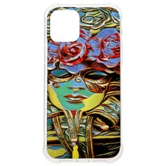 Carnival Mask - Venetian Mask - Italy Vintage Iphone 12/12 Pro Tpu Uv Print Case by ConteMonfrey