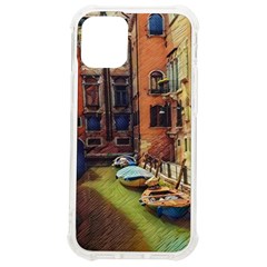 Venice Canals Art - Copy Venice Canals Art Iphone 12 Mini Tpu Uv Print Case	 by ConteMonfrey