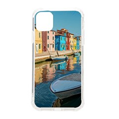 Boats In Venice - Colorful Italy Iphone 11 Tpu Uv Print Case by ConteMonfrey