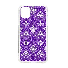 Purple Ornament Iphone 11 Tpu Uv Print Case by ConteMonfrey