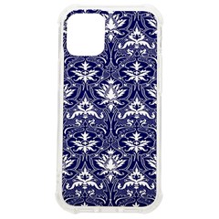 Blue Italian Decorative Ornament Iphone 12 Mini Tpu Uv Print Case	 by ConteMonfrey