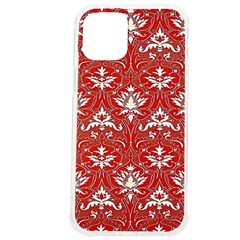 Red Ornament Iphone 12 Pro Max Tpu Uv Print Case by ConteMonfrey