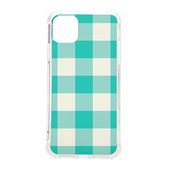 Blue And White Plaids Iphone 11 Pro Max 6 5 Inch Tpu Uv Print Case by ConteMonfrey