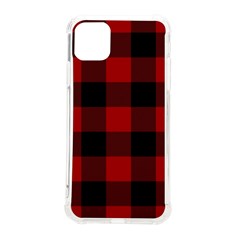 Red And Black Plaids Iphone 11 Pro Max 6 5 Inch Tpu Uv Print Case by ConteMonfrey