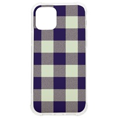 Purple And White Plaids Iphone 12/12 Pro Tpu Uv Print Case by ConteMonfrey