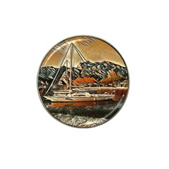 Art Boats Garda, Italy  Hat Clip Ball Marker by ConteMonfrey