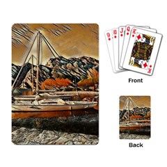 Art Boats Garda, Italy  Playing Cards Single Design (rectangle) by ConteMonfrey