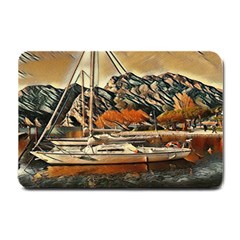 Art Boats Garda, Italy  Small Doormat by ConteMonfrey