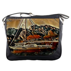 Art Boats Garda, Italy  Messenger Bag by ConteMonfrey