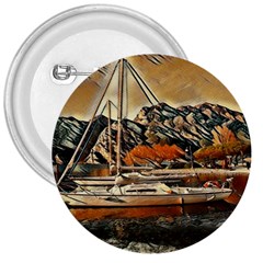 Art Boats Garda, Italy  3  Buttons by ConteMonfrey