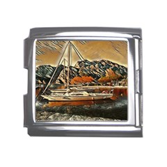 Art Boats Garda, Italy  Mega Link Italian Charm (18mm) by ConteMonfrey