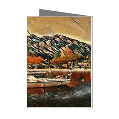 Art Boats Garda, Italy  Mini Greeting Cards (pkg Of 8) by ConteMonfrey