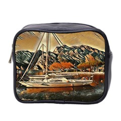 Art Boats Garda, Italy  Mini Toiletries Bag (two Sides) by ConteMonfrey