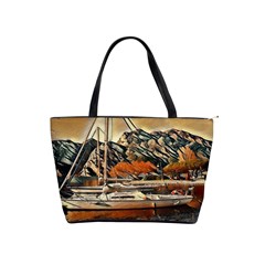 Art Boats Garda, Italy  Classic Shoulder Handbag by ConteMonfrey