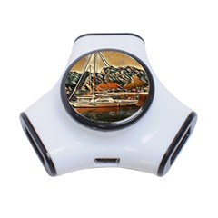 Art Boats Garda, Italy  3-port Usb Hub by ConteMonfrey