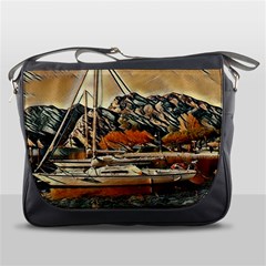 Art Boats Garda, Italy  Messenger Bag by ConteMonfrey