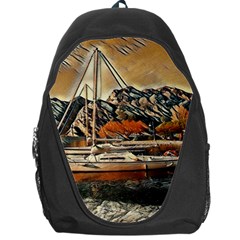 Art Boats Garda, Italy  Backpack Bag by ConteMonfrey