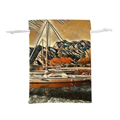 Art Boats Garda, Italy  Lightweight Drawstring Pouch (s) by ConteMonfrey