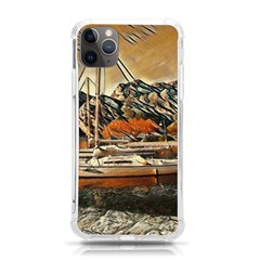 Art Boats Garda, Italy  Iphone 11 Pro Max 6 5 Inch Tpu Uv Print Case