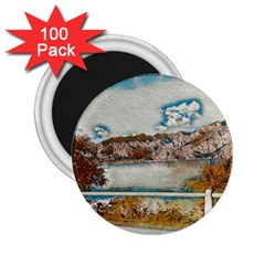 Side Way To Lake Garda, Italy  2 25  Magnets (100 Pack)  by ConteMonfrey