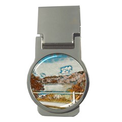 Side Way To Lake Garda, Italy  Money Clips (round)  by ConteMonfrey