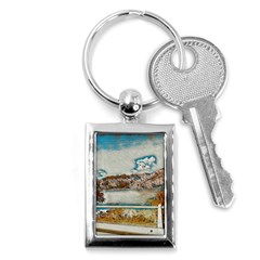 Side Way To Lake Garda, Italy  Key Chain (rectangle) by ConteMonfrey