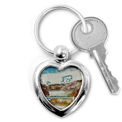 Side Way To Lake Garda, Italy  Key Chain (heart) by ConteMonfrey