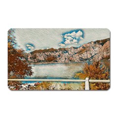 Side Way To Lake Garda, Italy  Magnet (rectangular) by ConteMonfrey