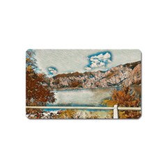 Side Way To Lake Garda, Italy  Magnet (name Card) by ConteMonfrey