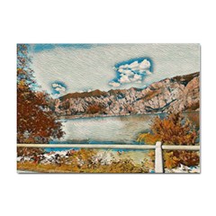 Side Way To Lake Garda, Italy  Sticker A4 (10 Pack) by ConteMonfrey