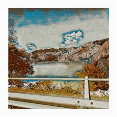 Side Way To Lake Garda, Italy  Medium Glasses Cloth by ConteMonfrey