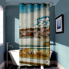 Side Way To Lake Garda, Italy  Shower Curtain 36  X 72  (stall)  by ConteMonfrey