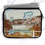 Side way to Lake Garda, Italy. Apple iPad 2/3/4 Zipper Cases Front